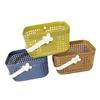 Grocery Shopping Baskets Storage Crate Stylish Wear Resistant Picnic Basket with Handles for Food