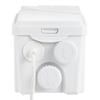 Zerkleinerer Abwasserpumpe Keller Zerkleinerer Pumpe 350 W, 6000 L/h Durchfluss, 7 M Förderhöhe, Abwasserpumpe Mit 3 Wassereinlässen Für Keller, Küche,
