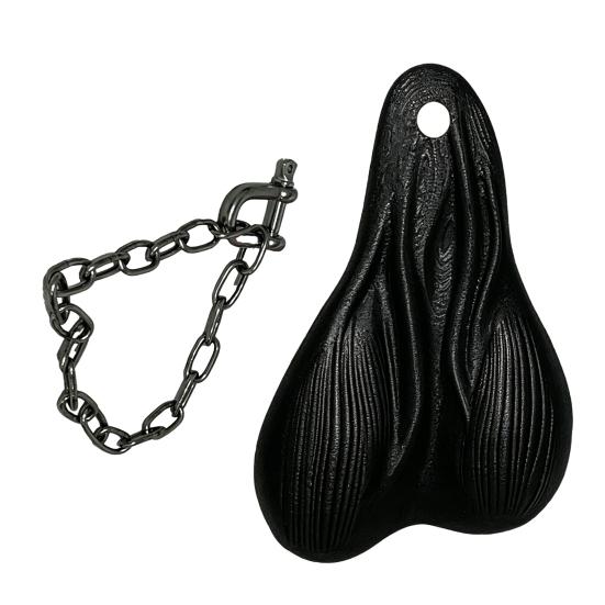 Hanging Truck Balls Nuts, Funny Trailer Hitch Decoration with Chain, Prank Automotive Vehicle Exterior Accessory, Gag Gifts for Boyfriend Husband