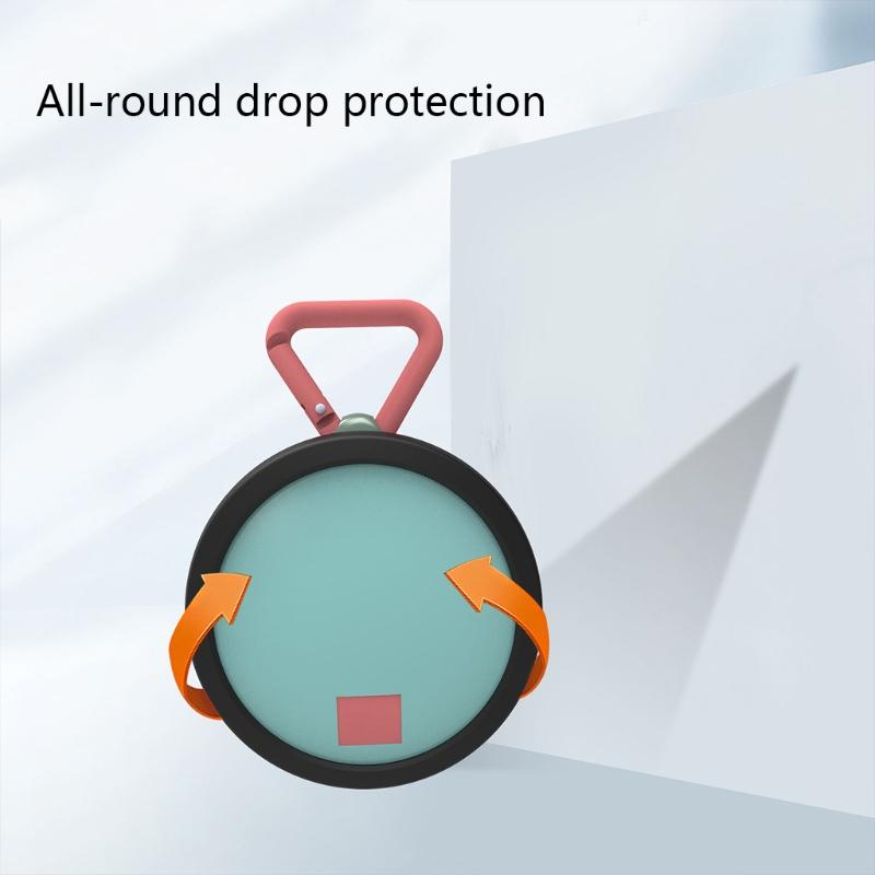 for Clip 2 Bluetooth-compatible Speaker Protective Silicone Skin-friendly Carrying Cases Audio Spare Parts