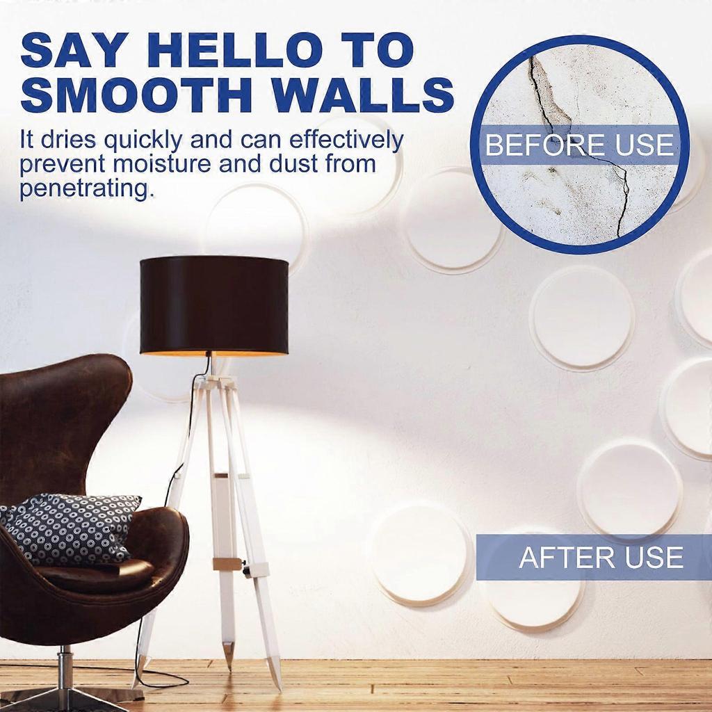 Limited time!!Jue-Fish Wall Repair Paste Household White Wall Crack Repair Paste For Covering Mold, Stains, And Renovation
