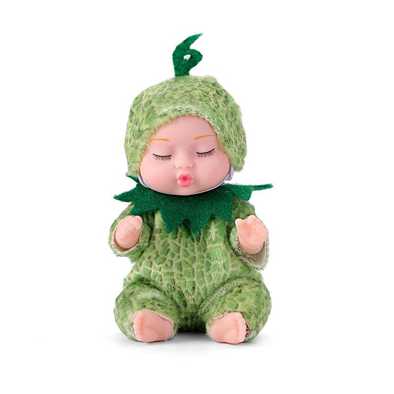 1Pc Cute Sleeping Reborn Dolls, Mini Reborn Doll Pvc Dolls Girls' And Children'S Toys Reborn Baby Doll