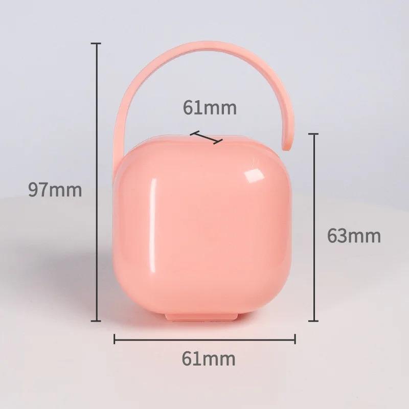 1 Pcs Baby Pacifier Box Infant Portable Soother Container Storage Case Bpa Free Travel Pacifier Storage Box Baby Supplies