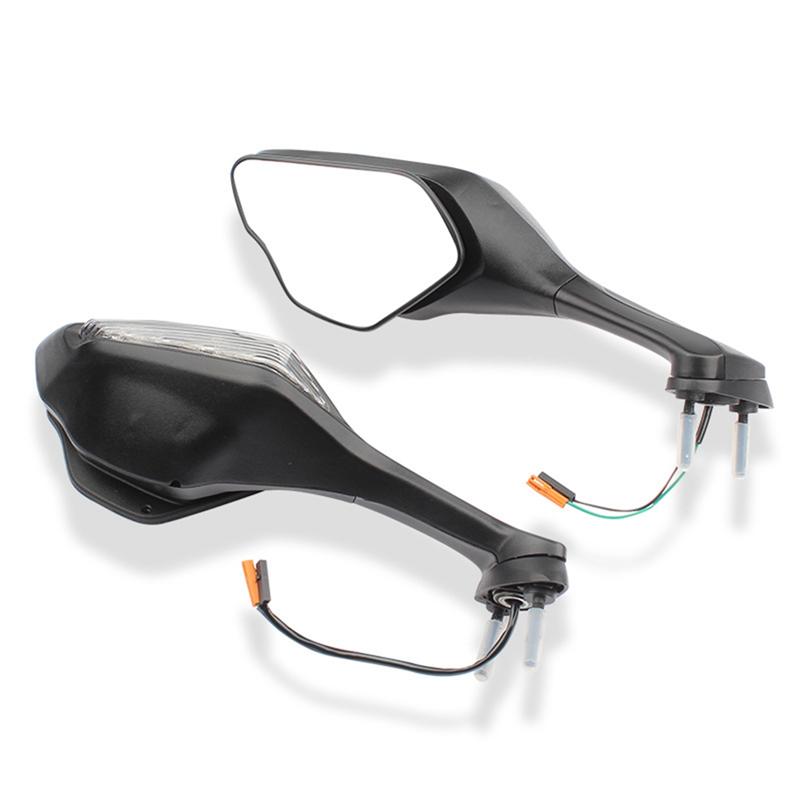 Motorcycle Mirror Turn Signals Light Rear View Rearview Mirrors For Honda CBR1000RR CBR 1000 RR CBR1000 RR 2017- Parts-A87Q