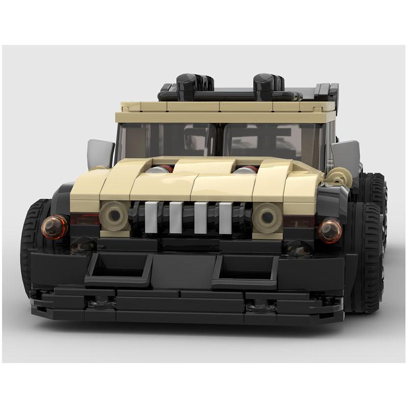 568-piece small particle building blocks, new truck and car MOC vehicle construction model, boys' toy gift.