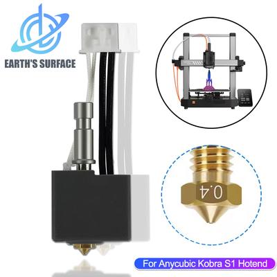Parti per Stampante 3D per Hotend Anycubic Kobra S1 Kit Hot End Combo Kobra S1 per Anycubic Kobra S1C Ugello Accessori Testina di Stampa