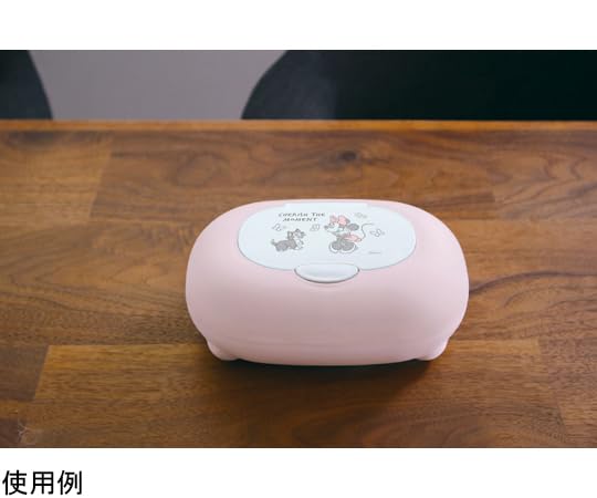 Nishiki Kasei Minnie Mouse Baby Wipe Case, PBE, 1 piece, 69-5713-25