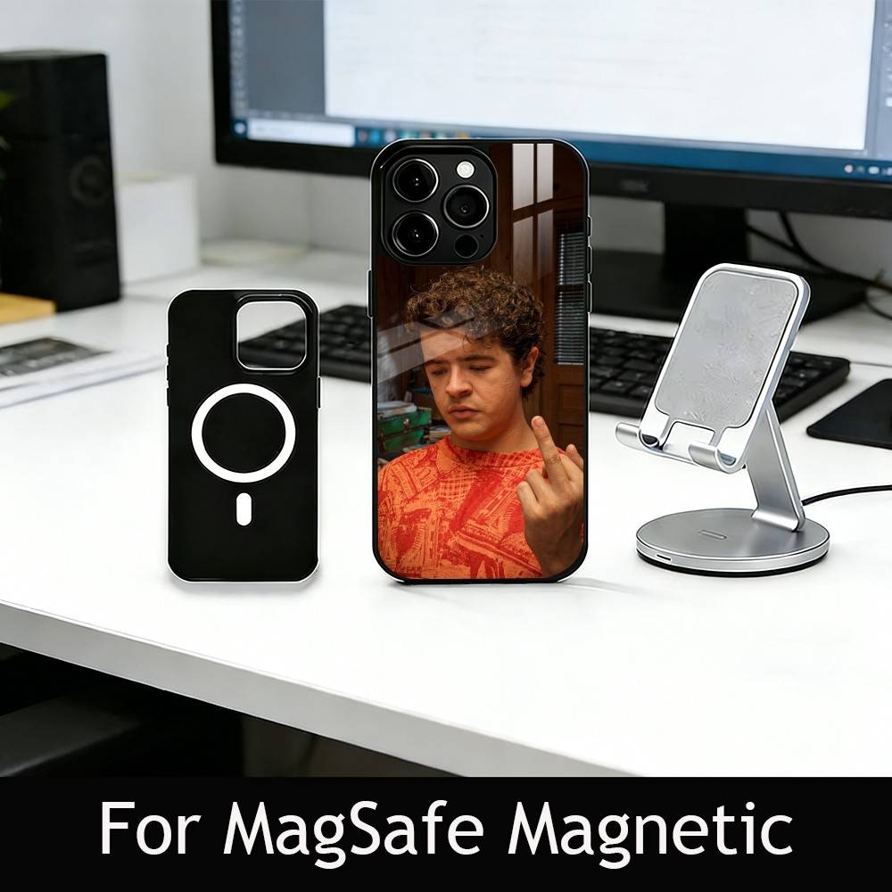 G-Gaten M-M  Actor Phone Case For iPhone17,16,15,14,13,12,11 Plus,Pro Magnetic For Magsafe Wireless Charging