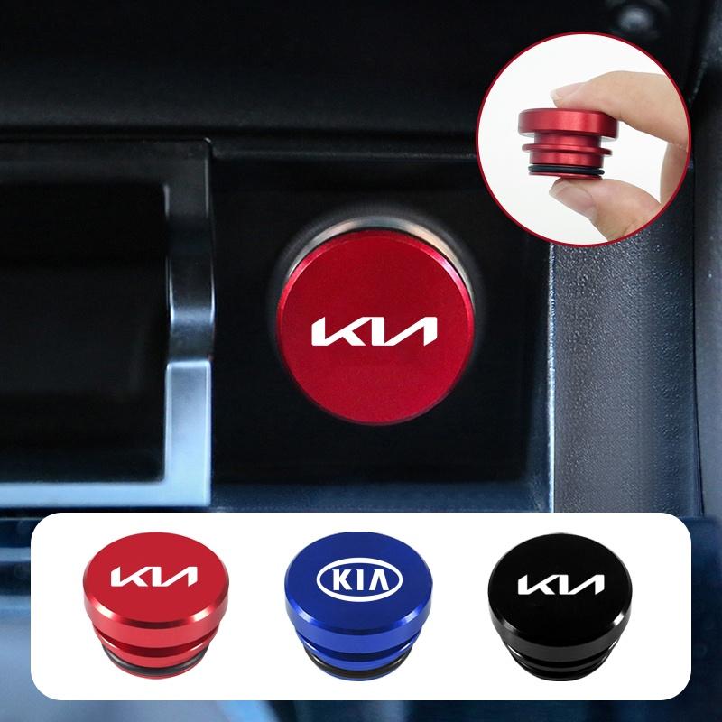 ATC2 Car Cigarette Lighter Dust Cover, Dustproof Decoration Cap for Kia Sportage Picanto Rio Niro Morning Ceed Proceed Stonic Optima