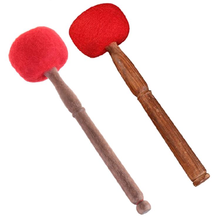 Psychology Spiritual Gifts Singing Bowl Mallet Wool Felt Hammer for Women Men