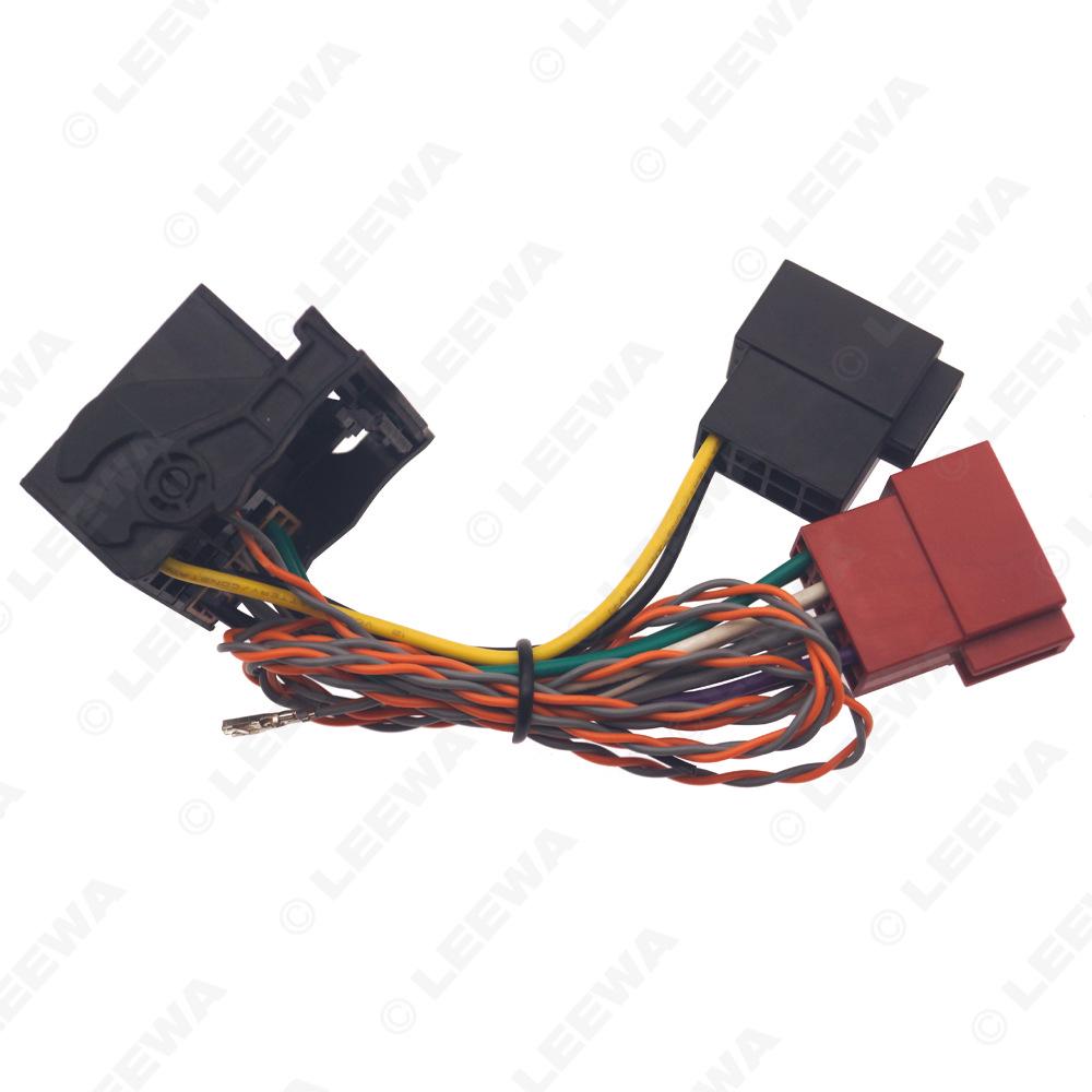 Volkswagen PQ-MQB Platform MIB Host Power Cable with CAN Line, ISO to Quadlock
