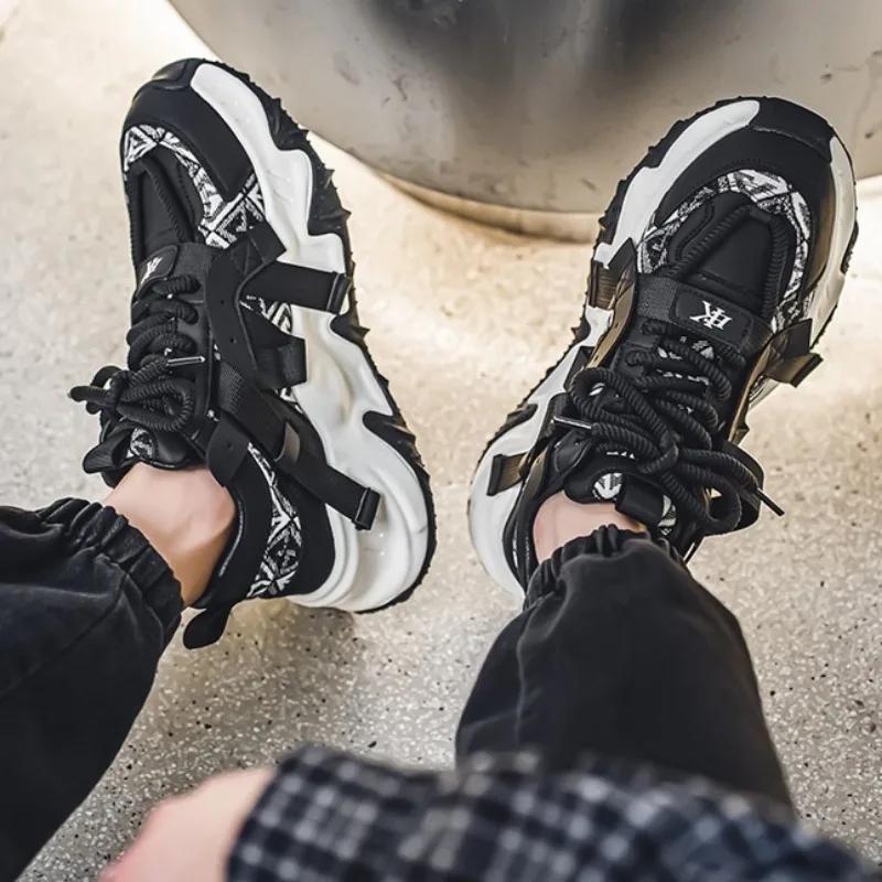 Luxus Herren Sneaker Trend Designer Freizeitschuhe Atmungsaktiv Abriebfest Tennis Sportschuh Bequeme Vulkanisierte Schuhe für Herren