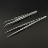 Electronics Industrial Tweezers Precision Curved Straight Tip Stainless Anti-static Forceps Phone Repair Hand Tool