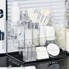 2026 Transparent Acrylic Storage Box,  Design Large-Capacity Organizer, Vanity Perfume and Skincare Product Shelf,  Makeup Brush Storage Organizer,