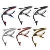 Metal Shark Guitar Capo Heavy Duty Zinc Alloy Universal Ukulele Acoustic Classical Folk Electric Guitar Tuner Clip Music Instruments