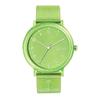 AAREN TRANSPARENT Three-Hand Green 41mm Watch