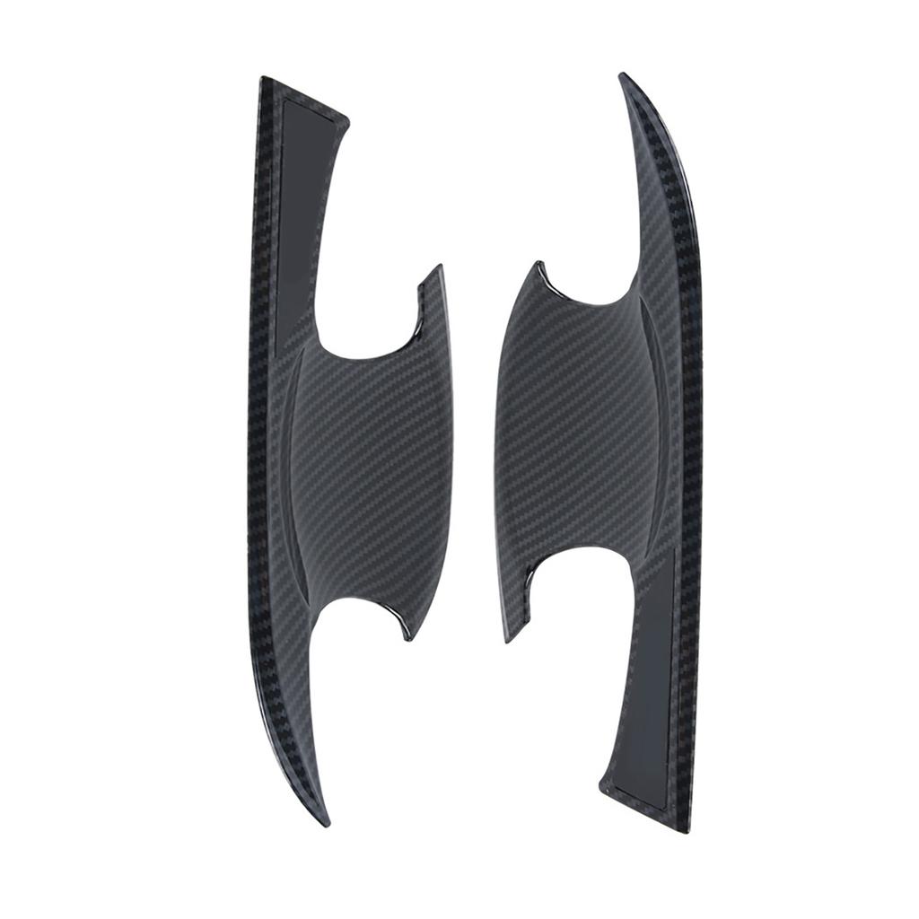 4Pcs Car ABS Door Handle Bowl Cover for Yaris VIOS XP150 2019‑2022(Carbon Fiber)