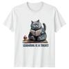 Learning Is A Treat TShirt Reading Cats 2026 Birthday Gift For Him And Her