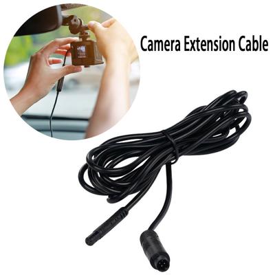 Extension Cable Easy-to-Connect Anti-interference 200cm 4-pin Car Dash Rear Camera Extension Cable