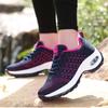 Breathable Mesh Women's Dancing Shoes Fashion Platform Shoes Air-cushion Knitted Casual Sports Shoes Running Trainers