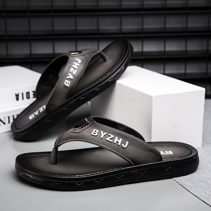 

Men s Slippers Quick Dry Leather Fashion Breathable Flip Flops Man Beach Casual Shoes Outdoor Slipper Summer Men s Sandals Mules 41 сірий колір