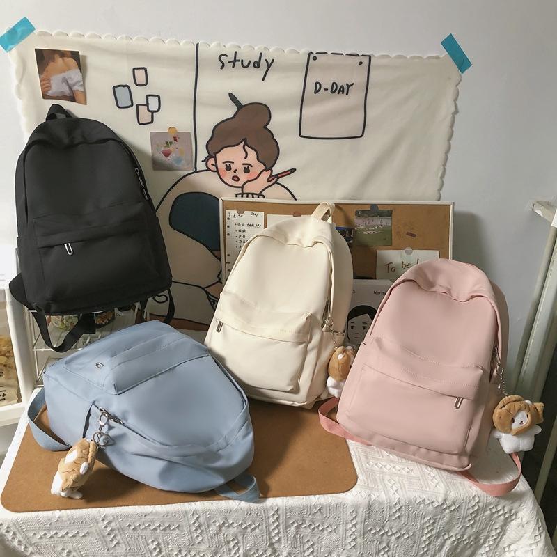 College Student Schoolbag Lightweight Weight Student Backpack Junior High School Student Backpack