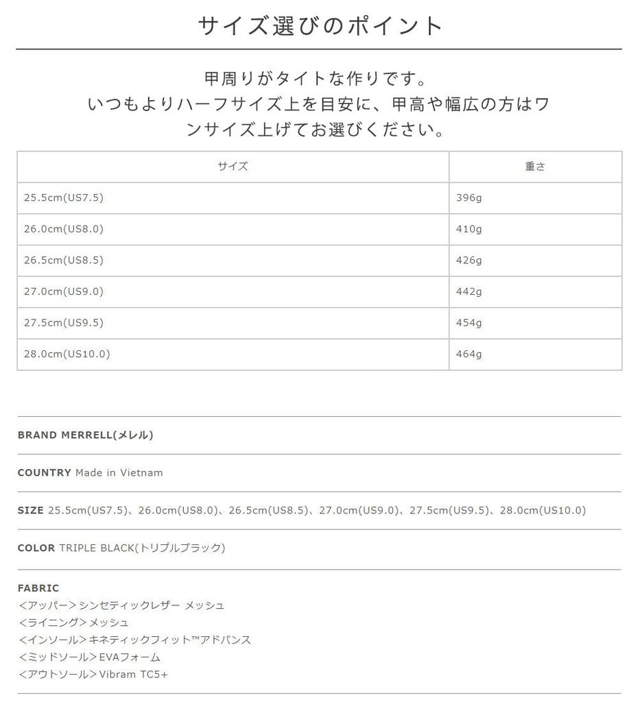 Merrell Moab 3 Synthetic Hiking Triple Size 2E Gore-Tex Shoes, Men's Black, 27.0 Cm,