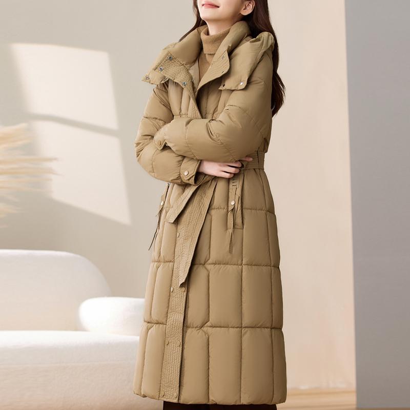 Fashion Women's Winter Long Parkas Hooded Loose Warm Coats Thick Women Jackets