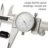 Professioneller Edelstahl-Messschieber 8 Zoll Klare Skala Nonius-Messschieber Industrielles Messinstrument