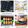 Silicone Bread Mold Baguette Baking Tray Nonstick Loaf Tin  8 Grid Bread Tin for Baking French Bread Mold Bakeware Baking Tool
