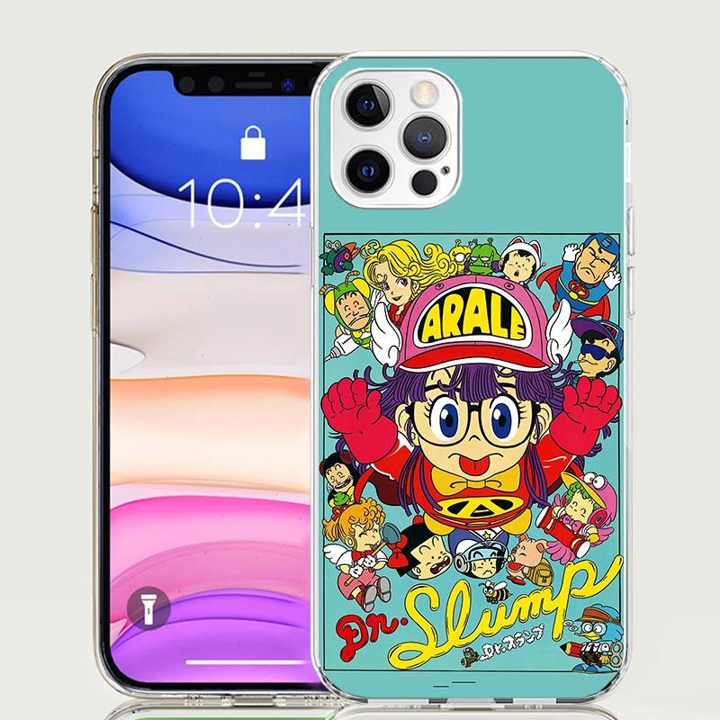 Arale Dr Slump Phone Case For iPhone 17 Air 16 15 Plus 11 14 Pro Max 13 Mini 12 7 8 + SE Pattern Art Customized Cover 17 Air 16