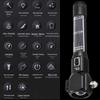 Multi-functional Rechargeable Safety Hammer Flashlight