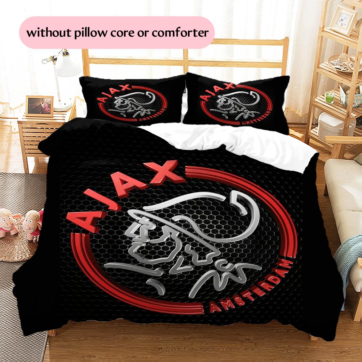 AFC Ajax Amsterdam logo raksta gultasveļa