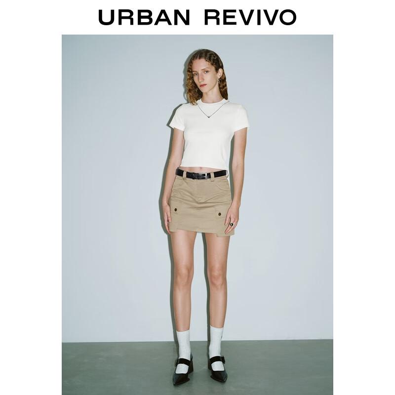 UR Women's Detachable Chain Short Sleeve T-shirt