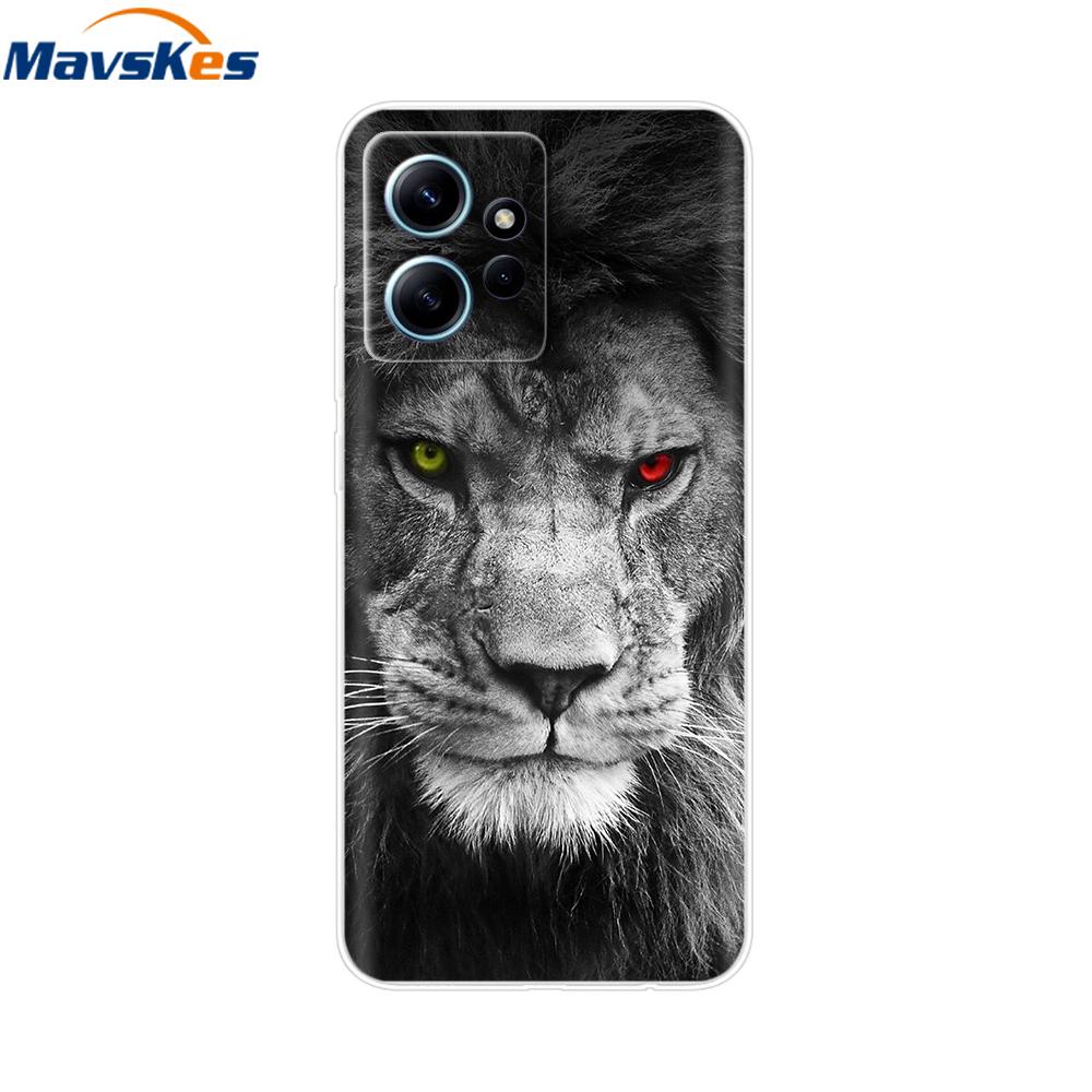 For Redmi Note 12 4G Case Note12 Pro TPU Silicone Shockproof Clear Phone Covers For Xiaomi Redmi Note 12 Pro Note12 Soft Fundas