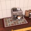 Coffee Machine Mat Waterproof Kitchen Dish Drying Mats Placemat Quick Dry Drain Pad Tableware Non-slip Draining Kitchen Rug