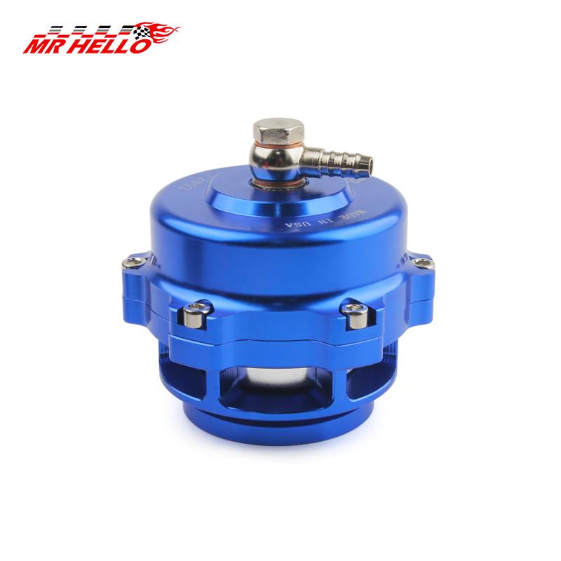 Universal Turbo Blow Off Valve 50mm BOV With Weld On Aluminum V-Band Flange 6PSI+18PSI Springs