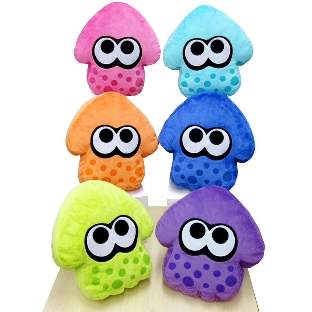 Splatoon squid cushion height 35cm purple