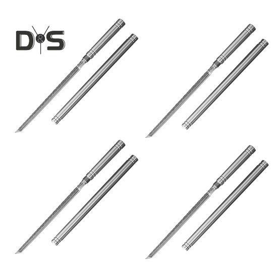 1/2/3/4/5 ks Přenosný kráječ na ovoce s pouzdrem Čepele z nerezové oceli Snadno se čistí Kráječ na zeleninu Ergonomická rukojeť Víceúčelový kráječ pro