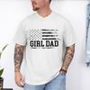 Fathers Day Gift Tshirts For Unisex Girl Dad Club Shirt Summer Clothes Retro Flag Shirt For Dad Unisexs Clothing