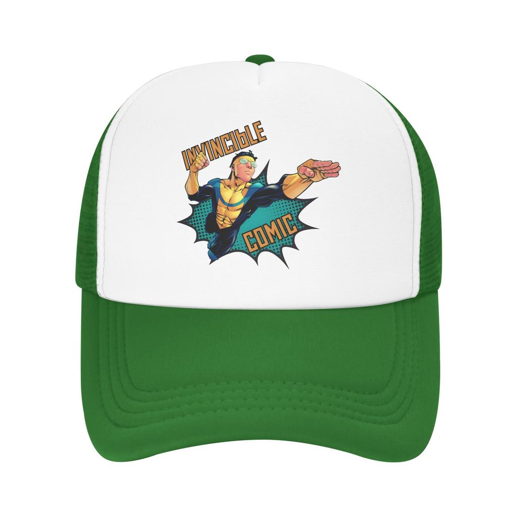 Invincibles Mark Grayson Vintage Comic Punch Casual Baseball Cap Summer Breathable Outdoor Gym Hats Unisex Vintage Baseball Caps