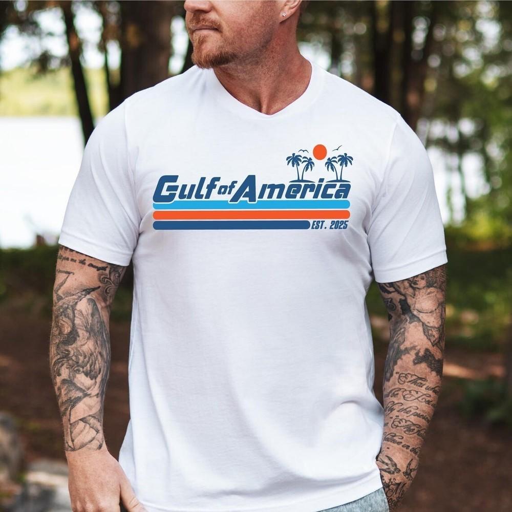 Gulf Coast Shirt Gulf of America 2025 Shirt Cruise Shirt Unisex T-Shirt XXXXL