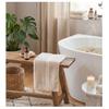 Bathroom Towel 50 X 90 Cm Elegant Plain Sand
