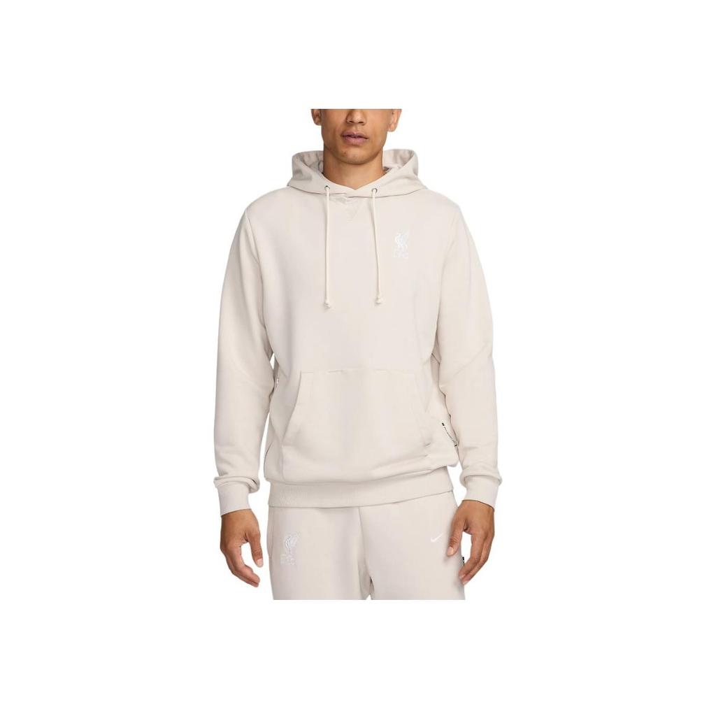 Nike Liverpool FC SS24 Dri-FIT Standard Issue Logo Mote Hettegenser Herre Hettegensere Off-White FZ8660-104