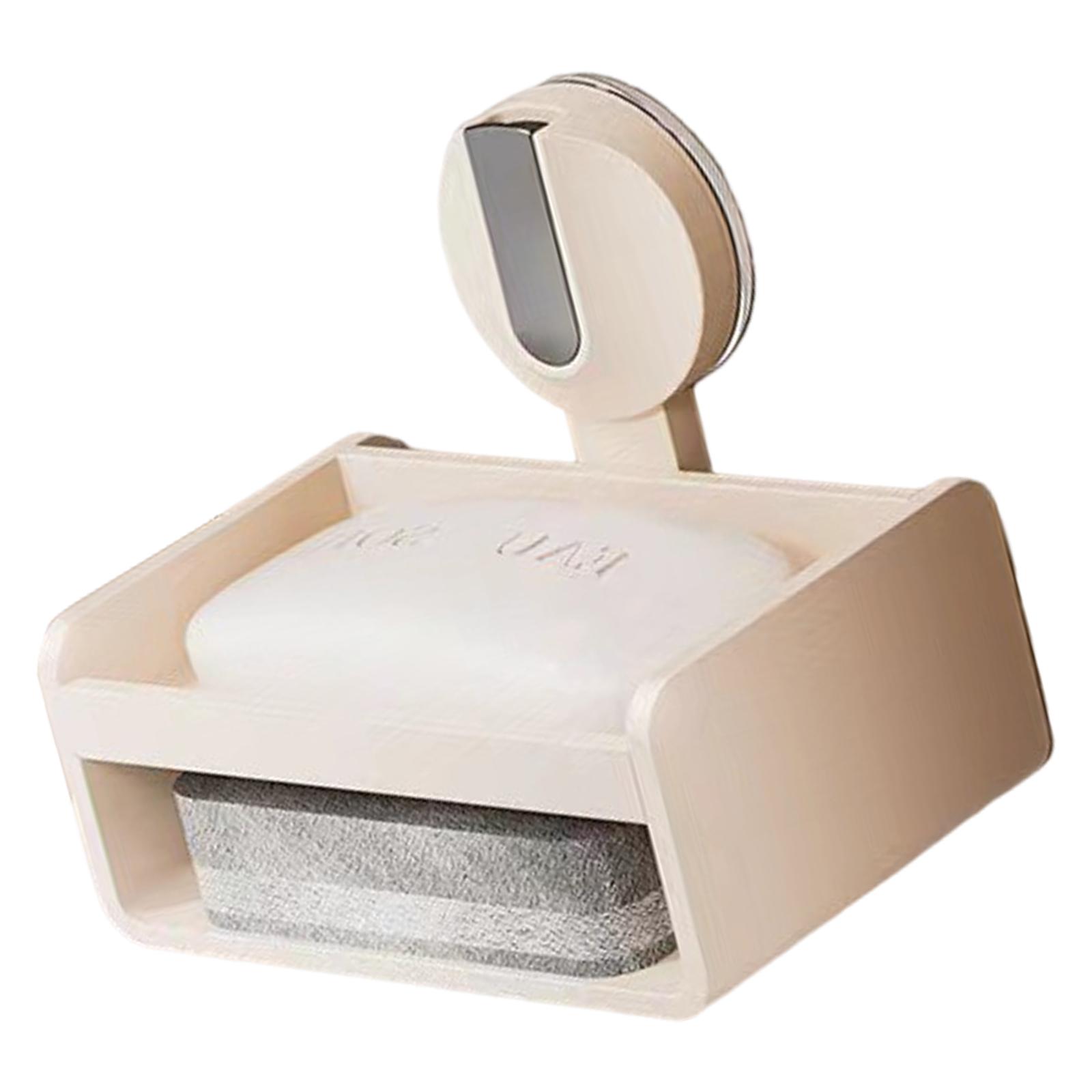 

Soap Dish Carbon Steel Soap Holder with Vacuum Suction Cup Soap Storage for Shower Bathroom Sink 2