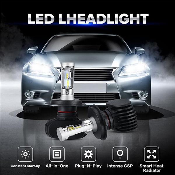 Buy 2pcs S1 LED Headlights Waterproof LED Headlight 932V 4000LM Car