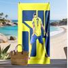 Cristiano Ronaldo Printed Beach Towel Quick Dry Soft TowelPortable Large Rectangular Beach Blanket for Travel Swimming Pool