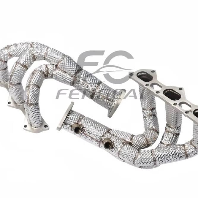 Stainless Steel Exhaust Manifold for Porsche 718 GT4 GTS 4.0L (2020+)