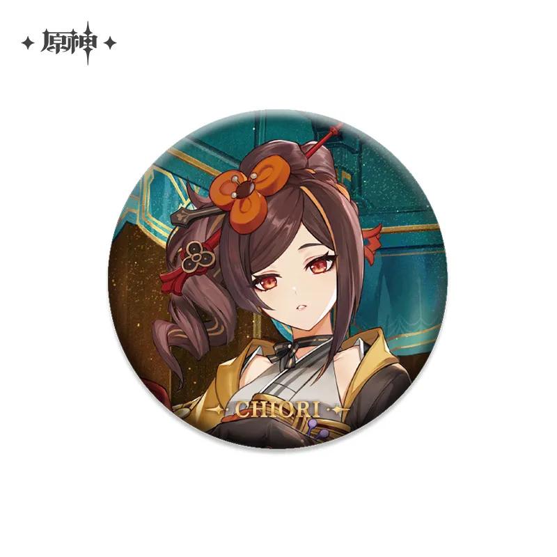 Sunsyea Genshin Impact Official Merch miHoYo Original Theme Series Badge Vol.4 Alhaitham Kaveh Furina Arlecchino