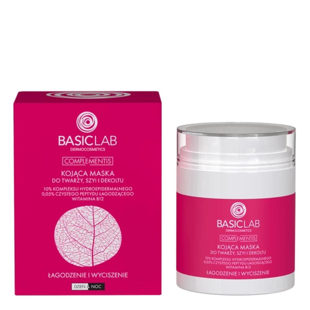 

BASICLAB - Kojąca maska do twarzy, szyi i dekoltu, 50 ml